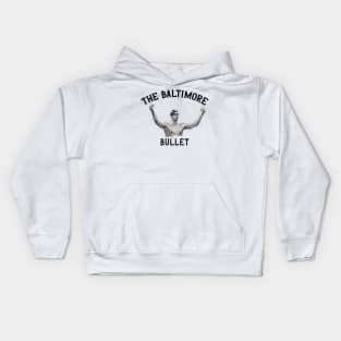 the baltimore bullet Kids Hoodie